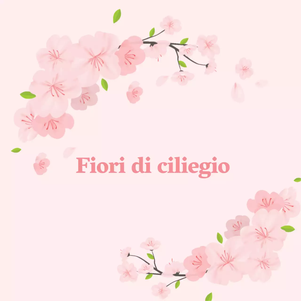 Etichetta promozionale di un caffè pulito con illustrazione rosa