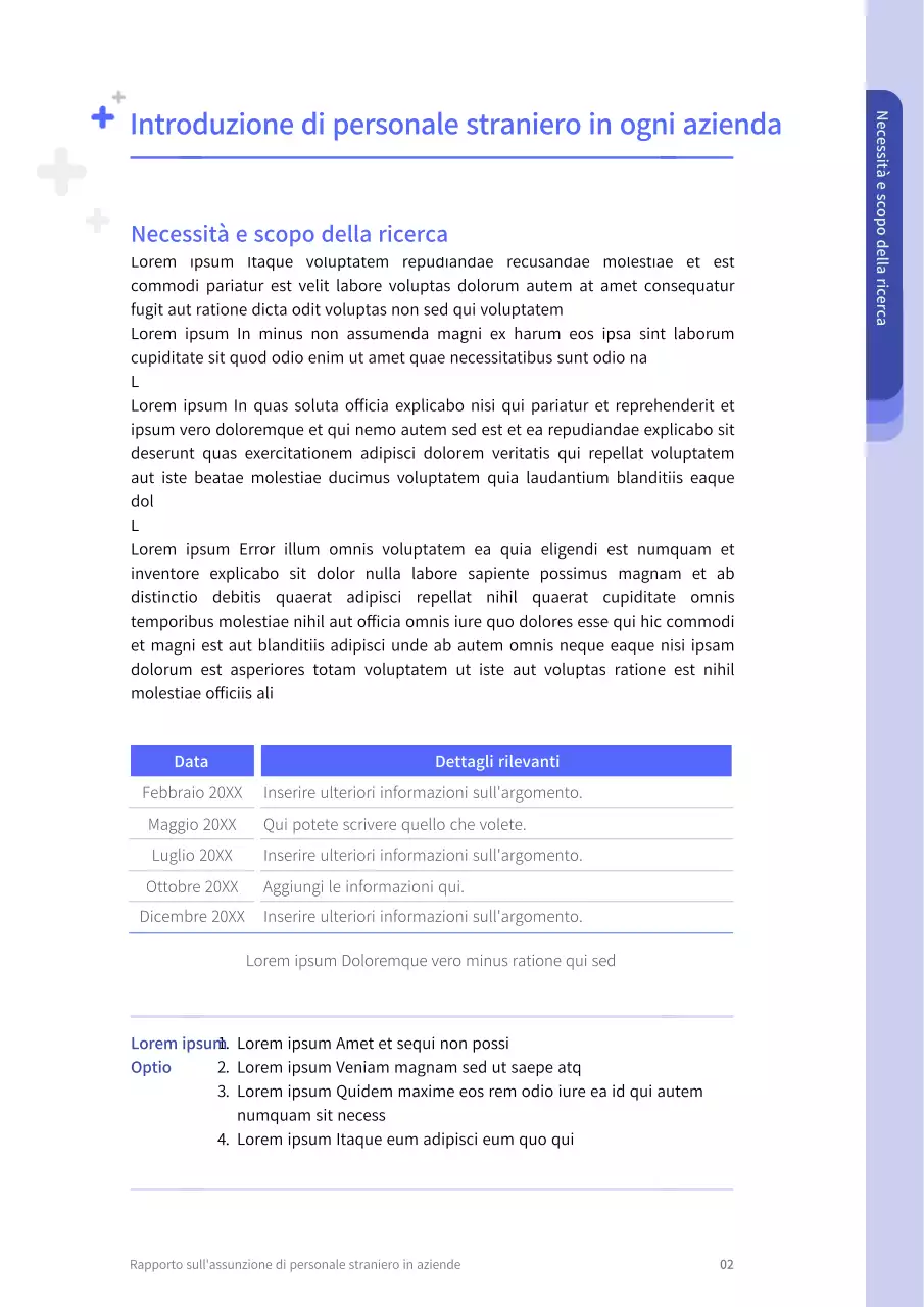 Rapporto sullo stato di adozione della manodopera straniera da parte delle aziende cool blue