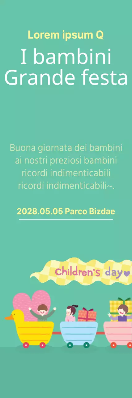 La grande festa dei bambini
