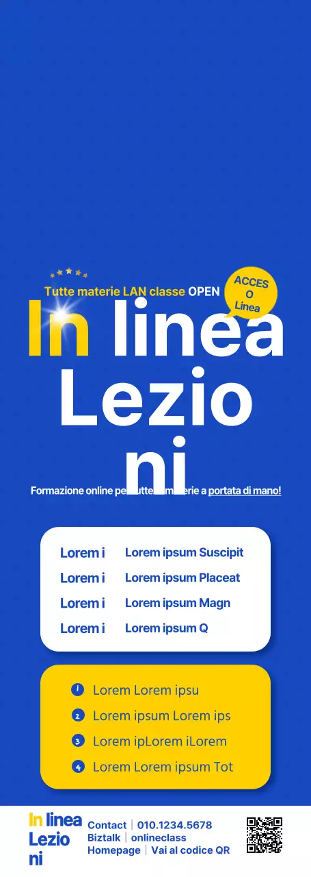 Bianco e blu pulito per annunciare e promuovere le offerte di lavoro nella formazione online.
