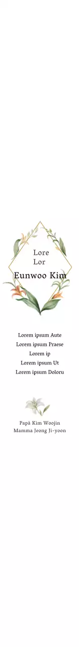 Bianco Vintage Illustrazione Primo Compleanno