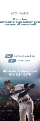 Torneo amichevole di baseball