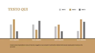 Un semplice diagramma concettuale in marrone e grigio
