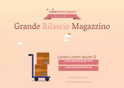 Magazzino per rilasciare eventi