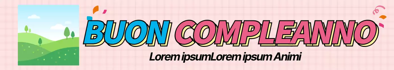 Compleanno_Street Banner