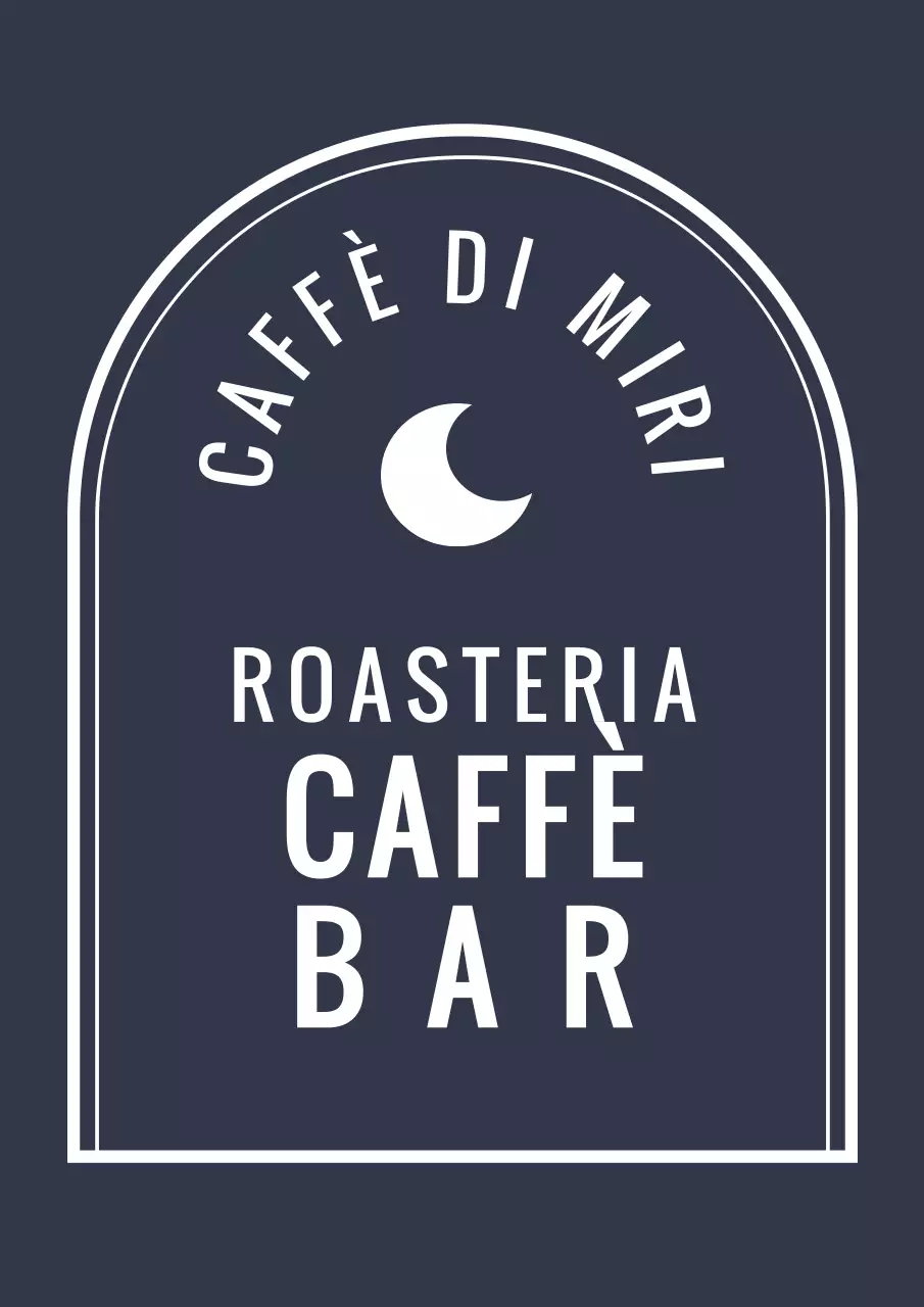Decorate con il logo di un caffè classico