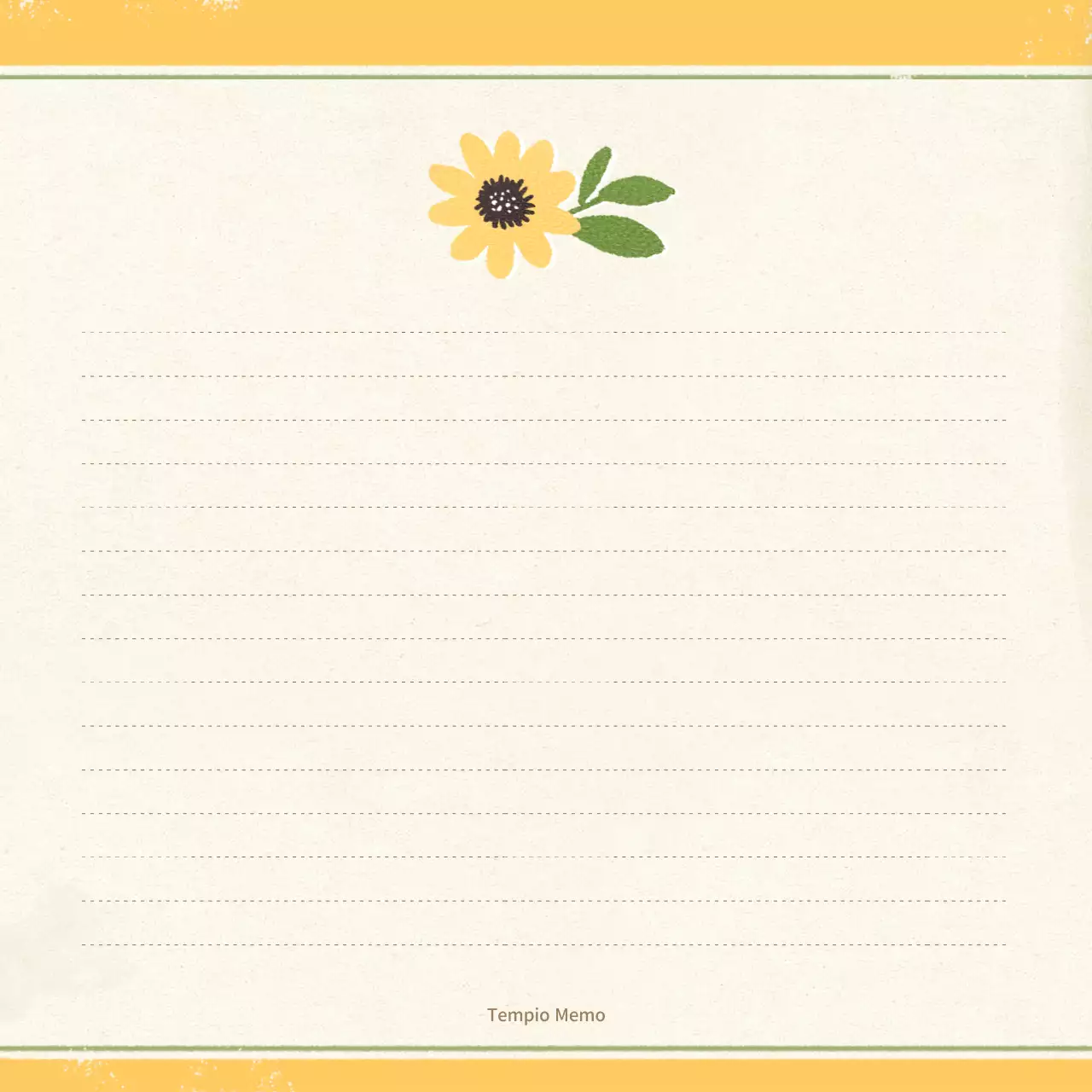 Pacchetto di layout con concetto di blocco note vintage giallo