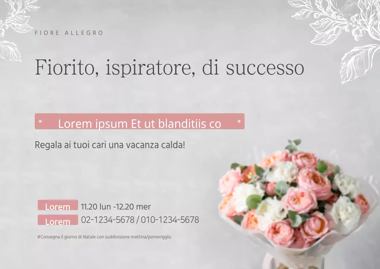 Fiore, Ispirazione, Successo