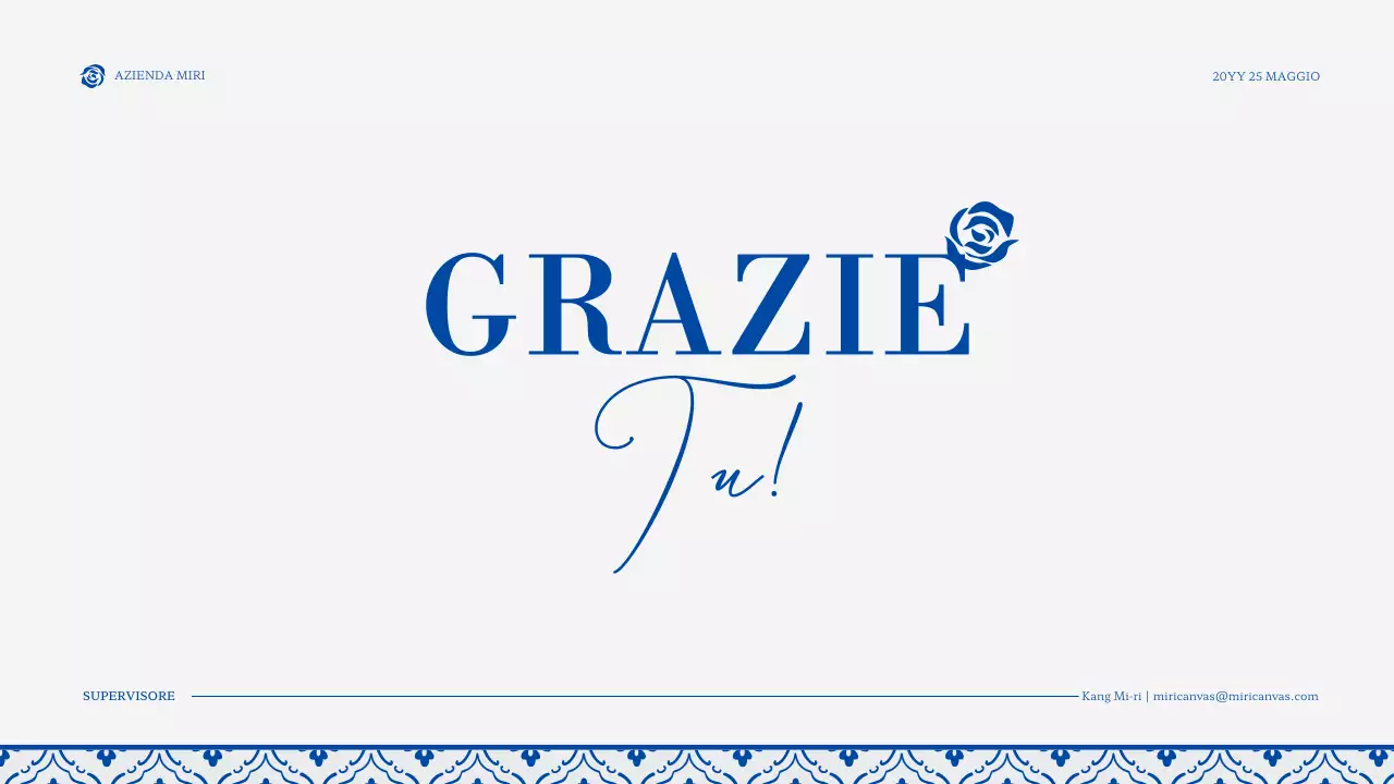 Stile vintage con piastrelle blu