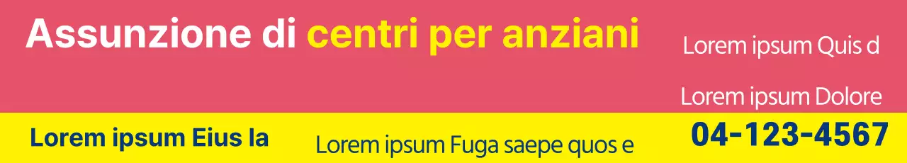 Centro Assistenza Anziani_Garo Banner