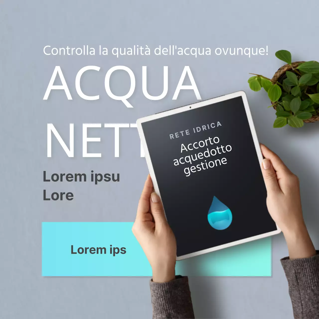 Acqua di rubinetto sicura