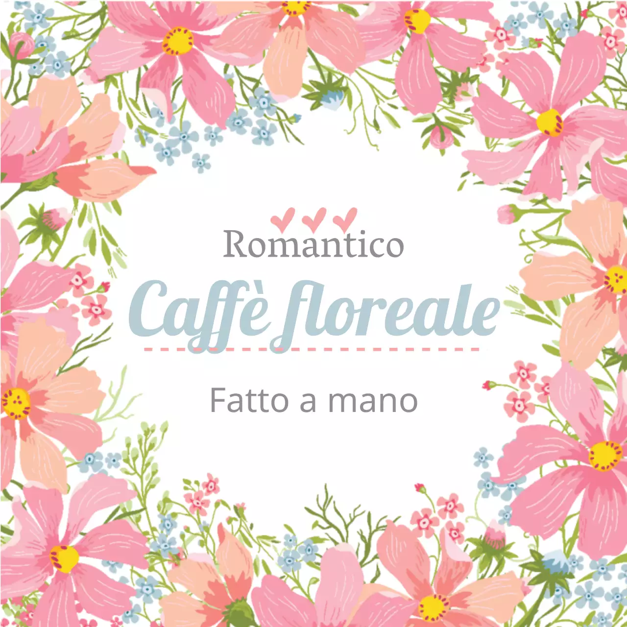 Caffè floreale