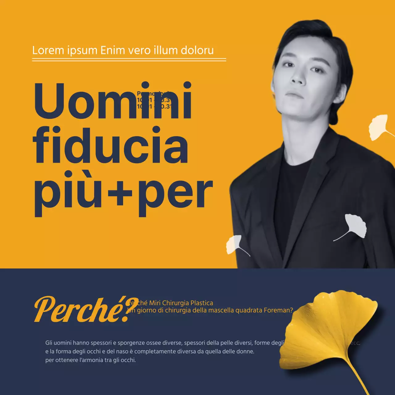 Eventi di formazione maschile