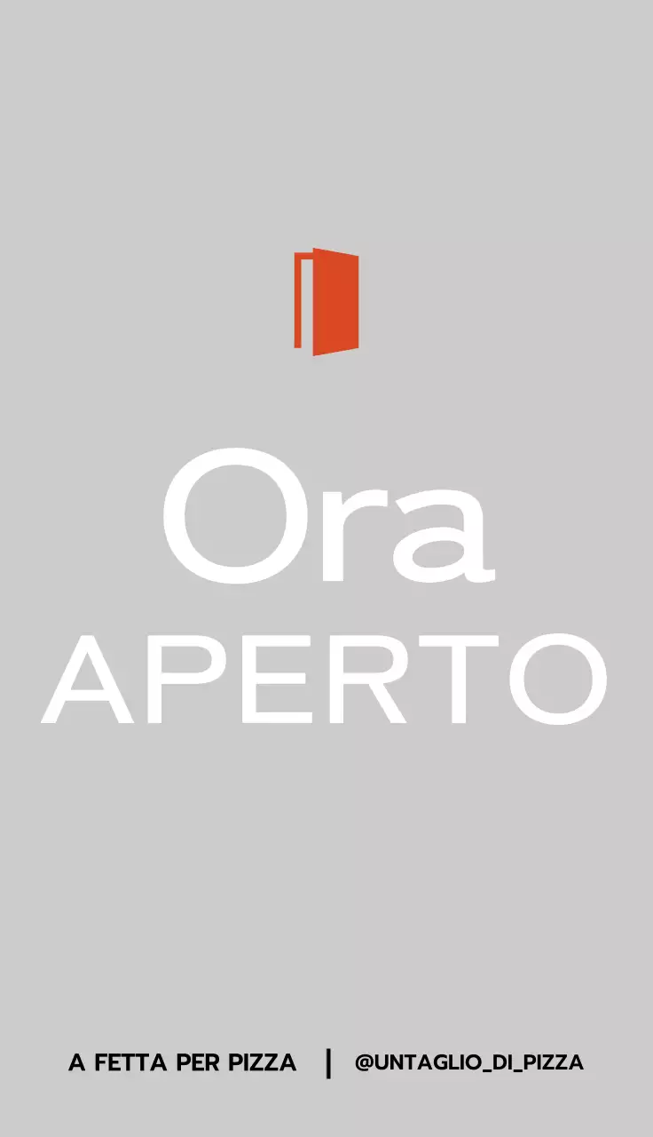 Promuovere una pizzeria con una semplice illustrazione con accenti rossi