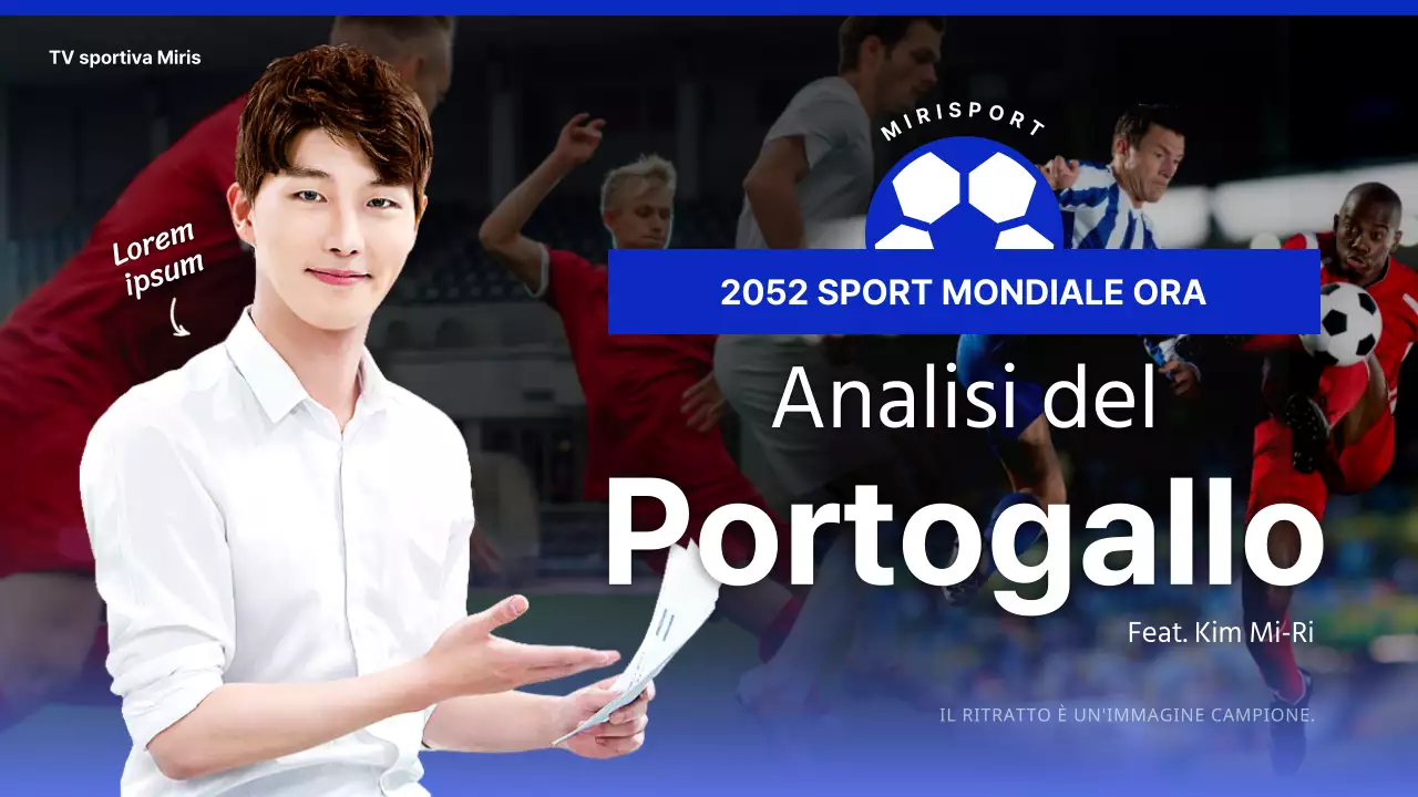 Analisi delle partite di calcio in bianco e blu