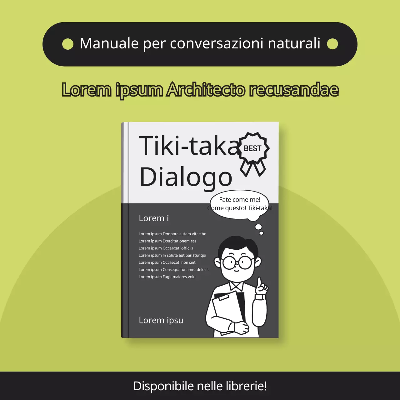 Carta della vita sociale verde lime e neraNews
