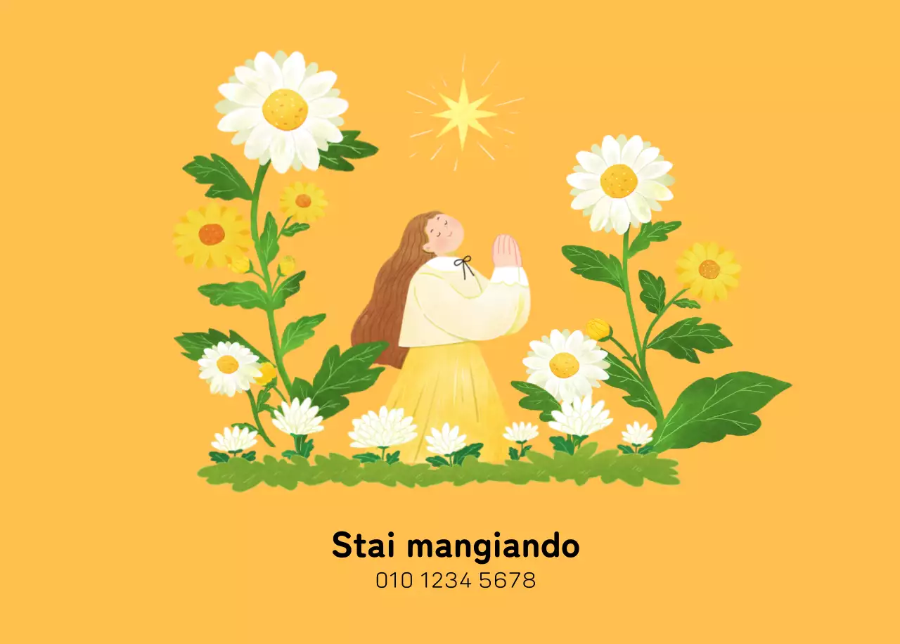 Un calendario di Capodanno caldo e illustrato