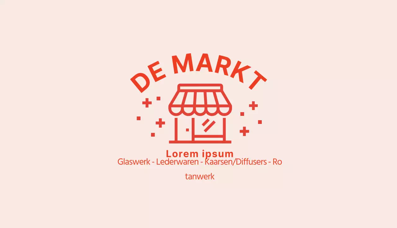 Rood Ivoor Geïllustreerde Rekwisietenwinkel