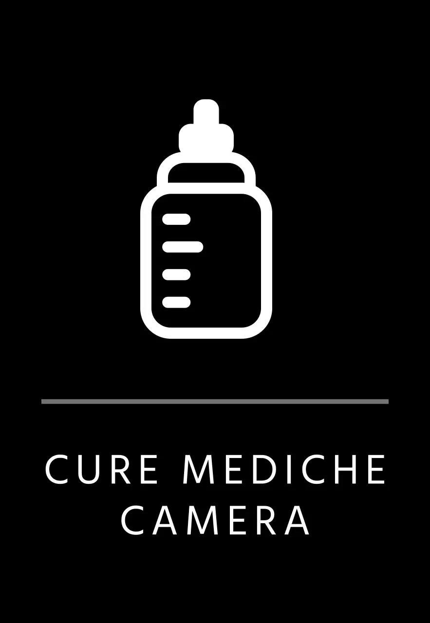 Segnaletica semplice nera