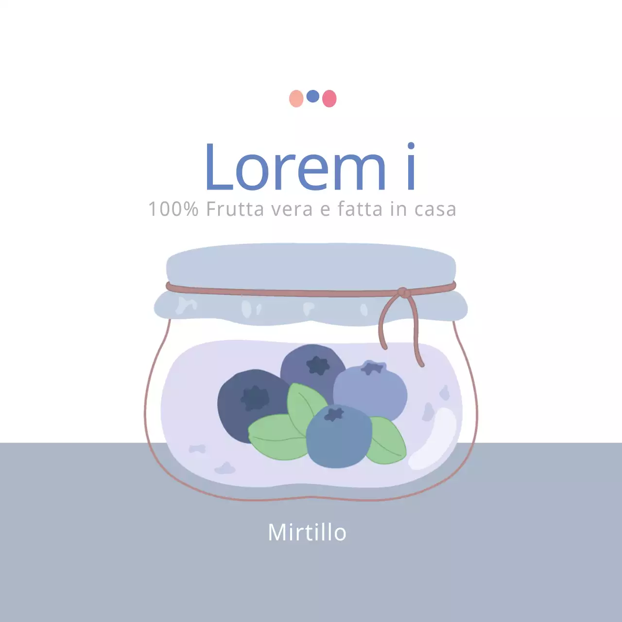 Marmellata di mirtilli