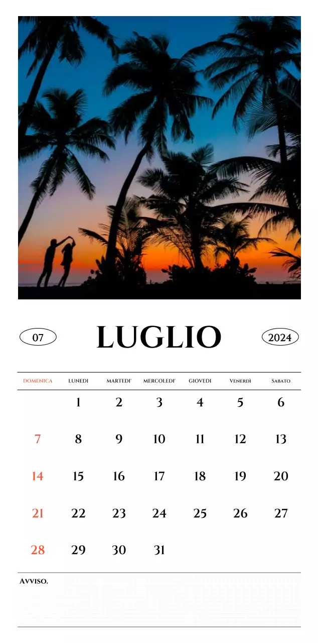 Calendario da parete in stile semplice con concetto di fotografia di viaggio emozionale in bianco e nero