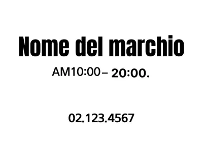 Semplici lucidi di marca