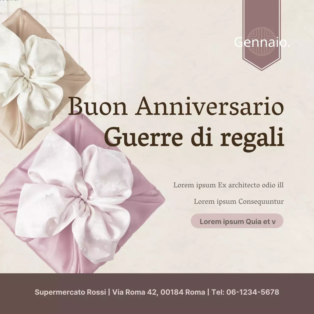 Concorso di regali per il Capodanno lunare