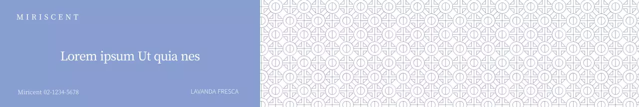 Confezione regalo per diffusore con sfondo blu