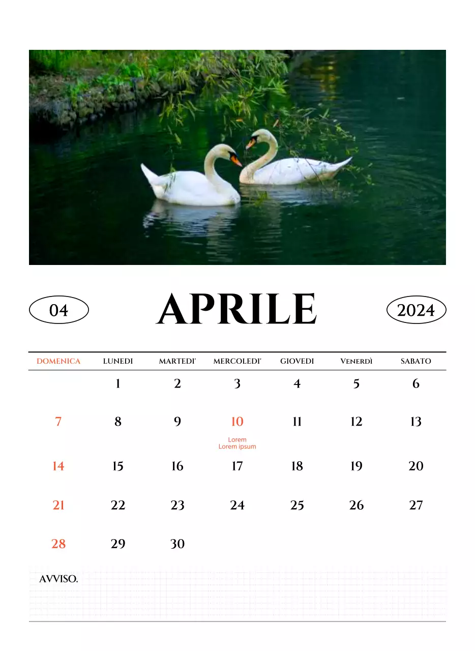 Calendario da parete in stile semplice con concetto di fotografia di viaggio emozionale in bianco e nero