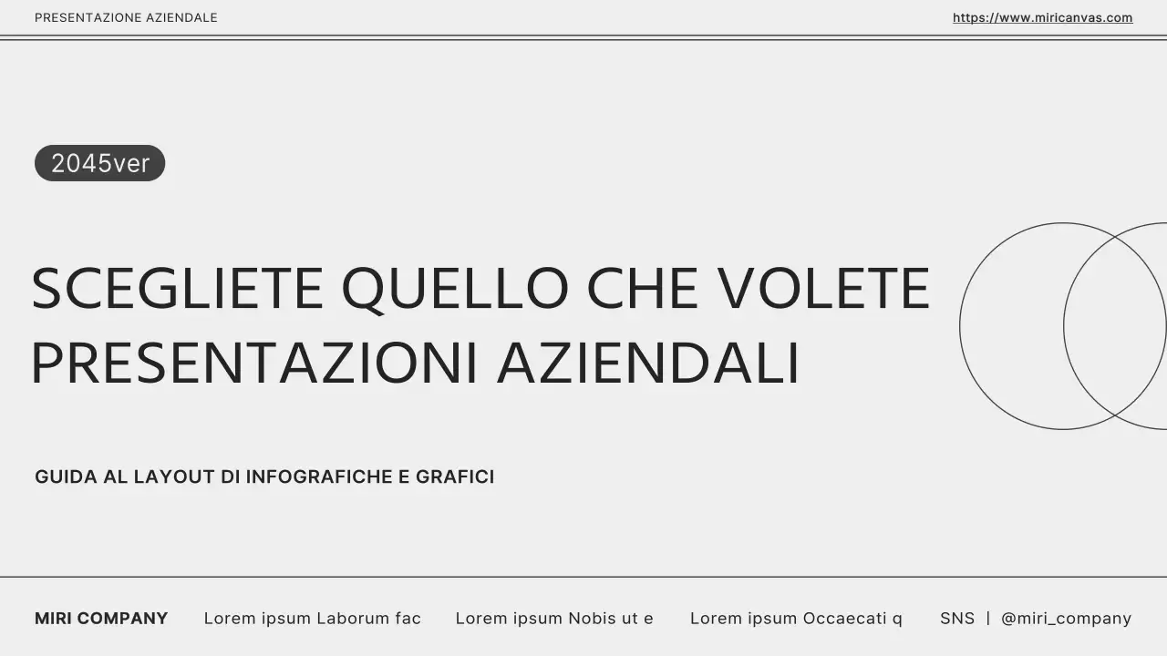 Grigio e nero monotono per una semplice presentazione aziendale