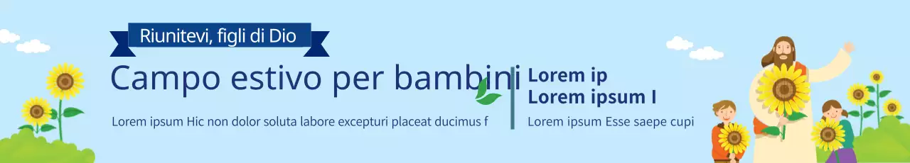 Campo estivo di grazia per bambini