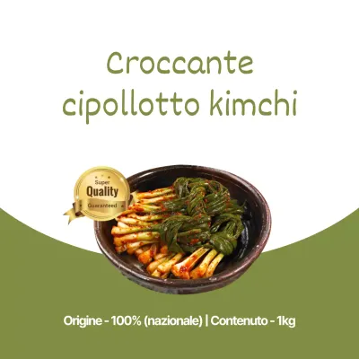 Kimchi di cipolla verde