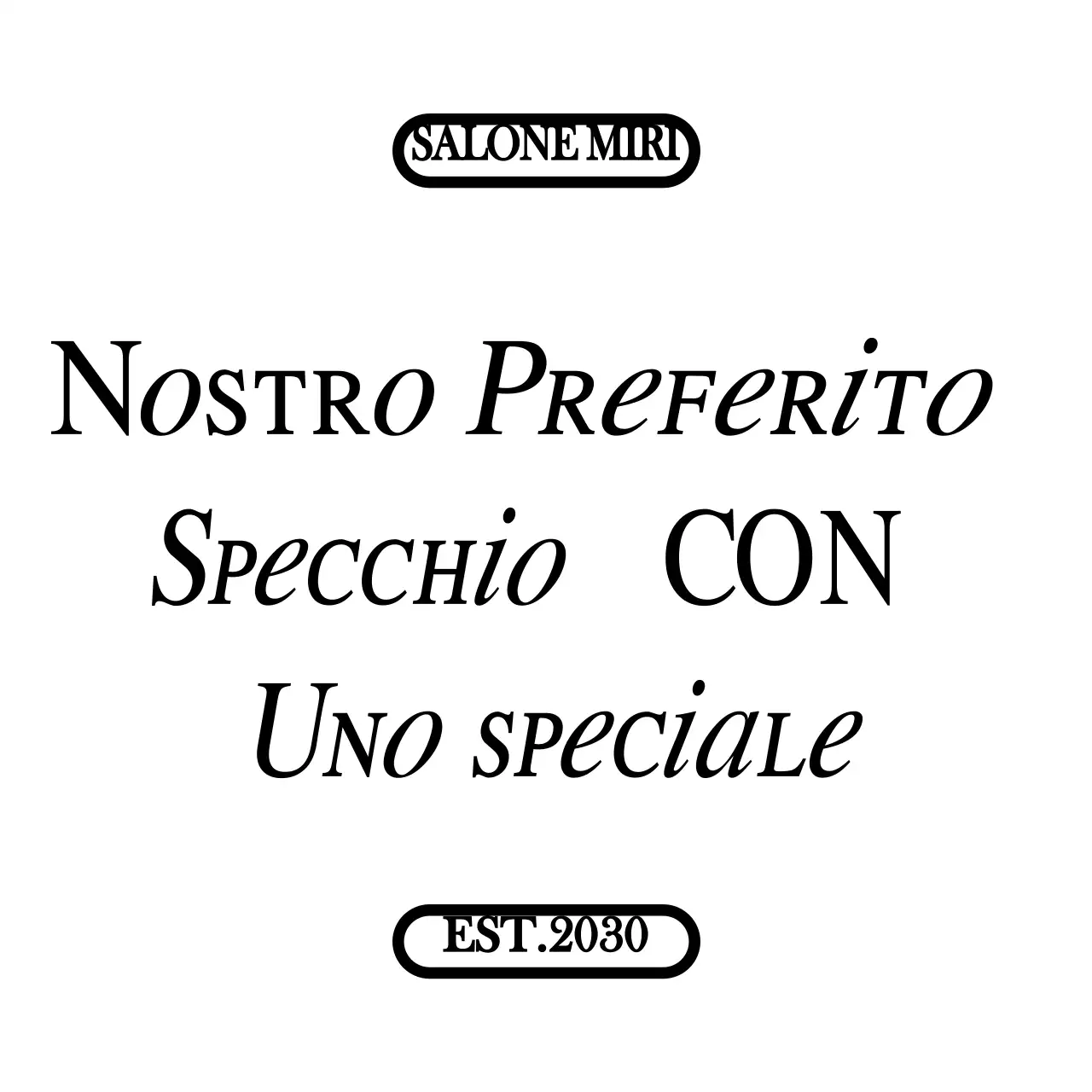 Promuovete e vendete il vostro salone di stile con un design semplice, pulito, nero e ricco di testo.