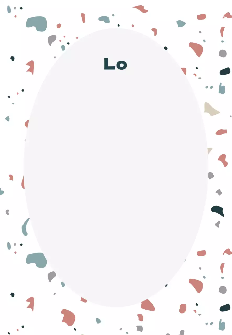 modello di forme bianche note semplici