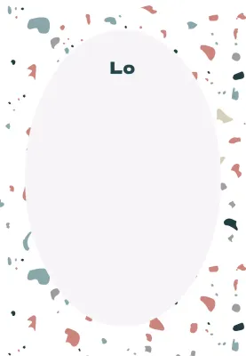 modello di forme bianche note semplici