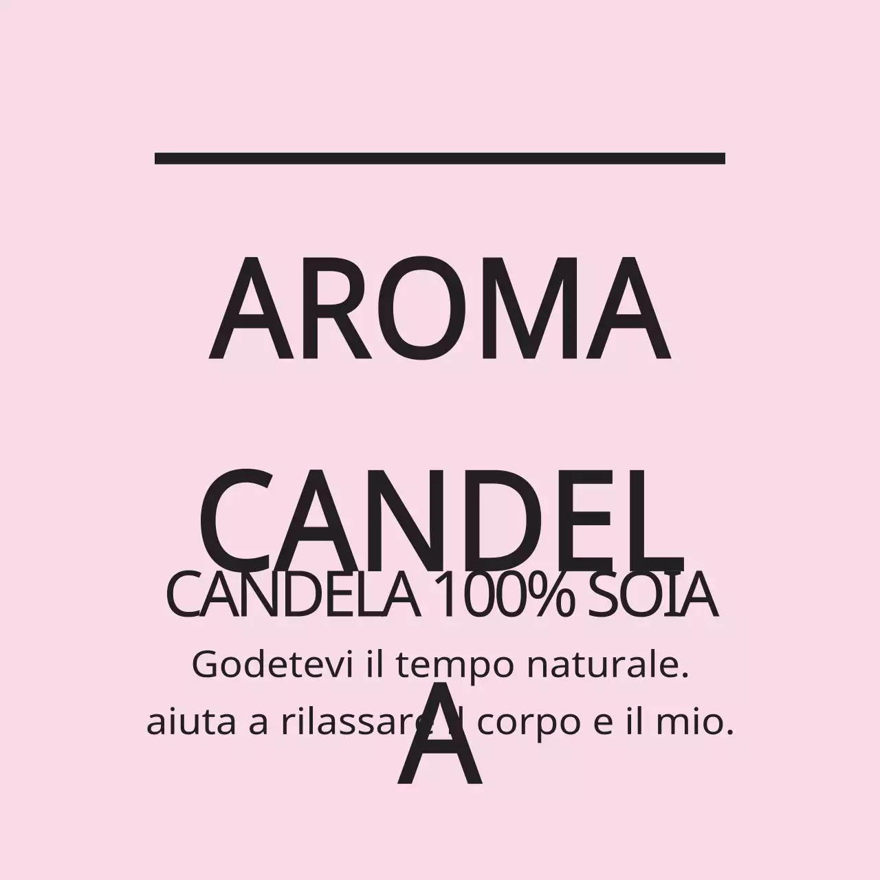 CANDELA 100% SOIA