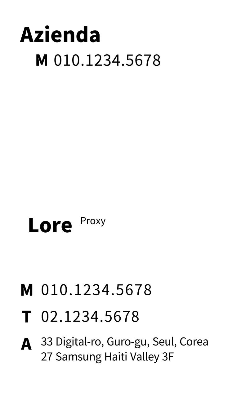 Ritratto aziendale biglietto da visita3