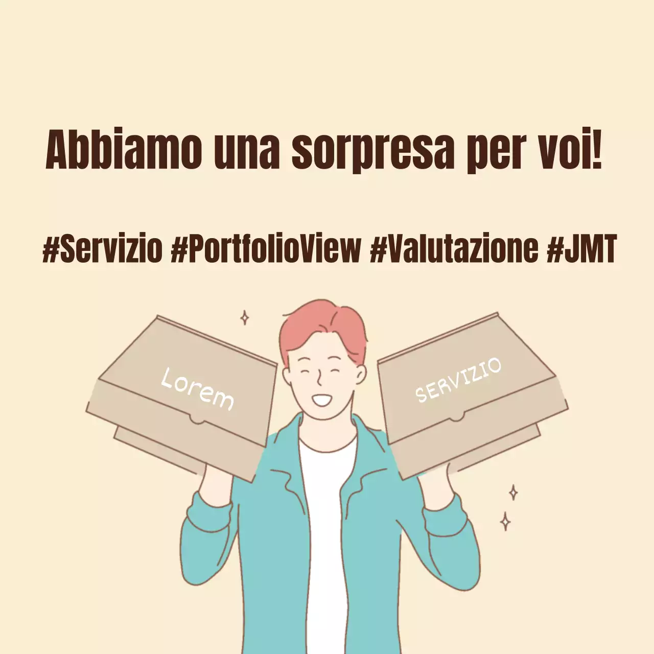 Adesivi per il servizio di consegna