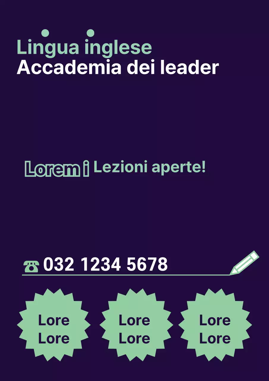 Scuola di lingua inglese_Seroposter