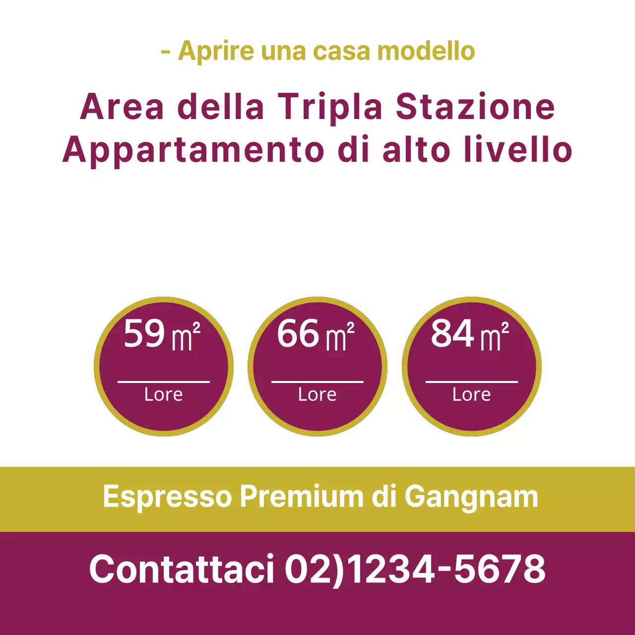 Appartamenti di grandi dimensioni