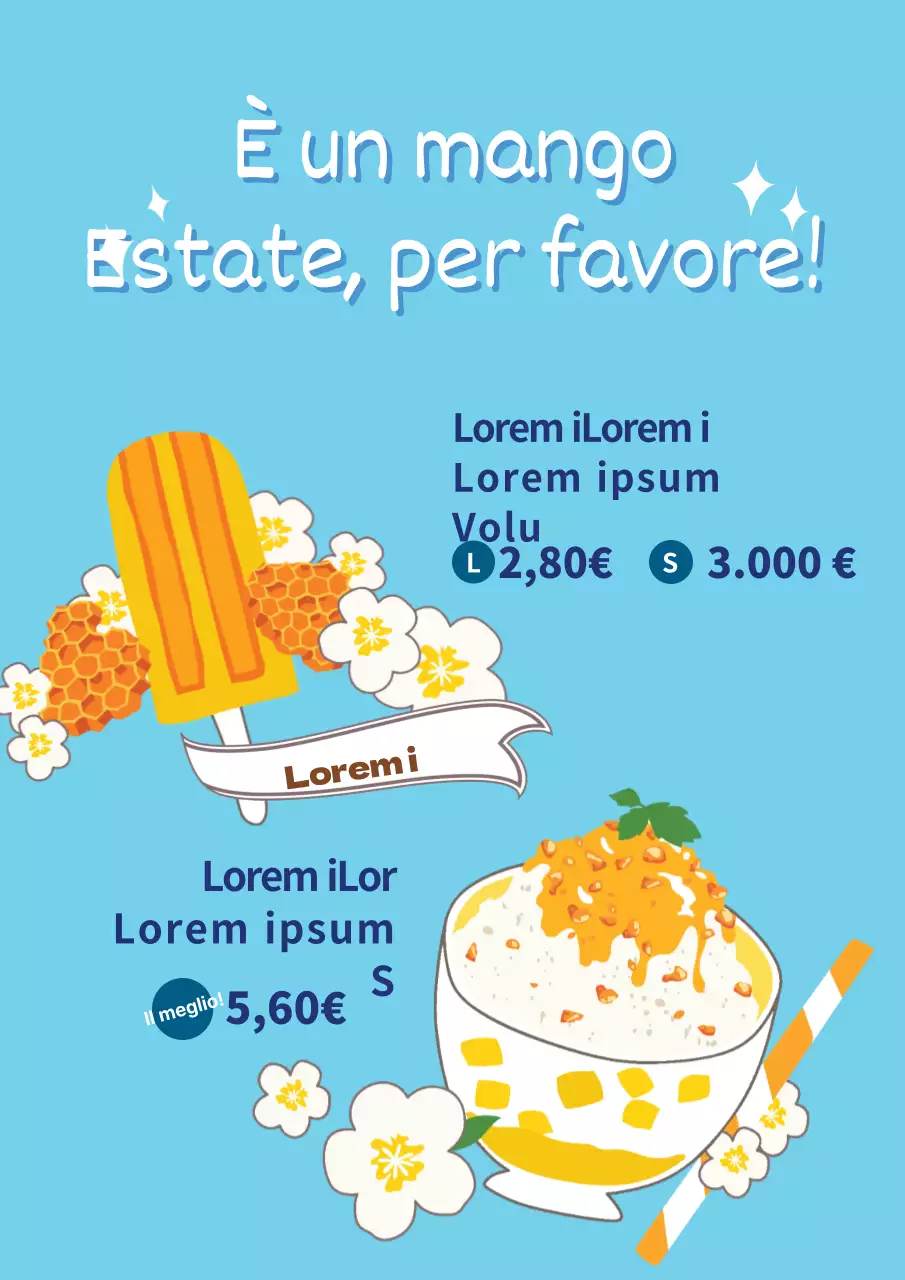 Mango, per favore estate