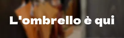 Guida al testo del portaombrelli in stile semplice