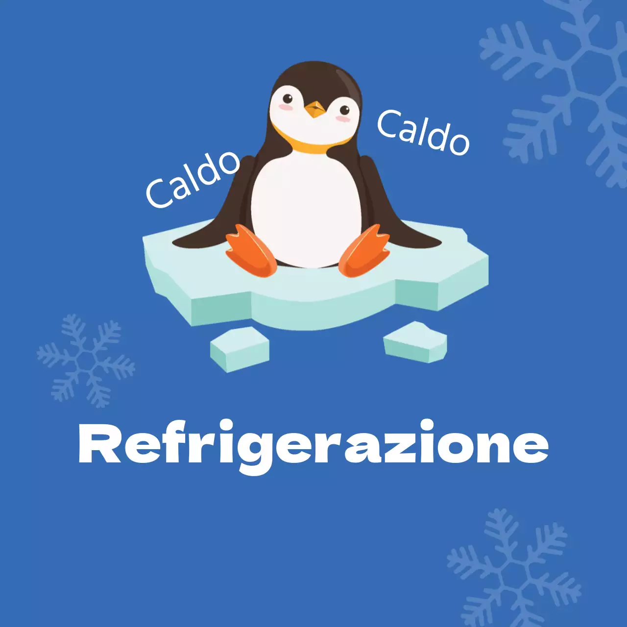Pinguino per la conservazione a freddo