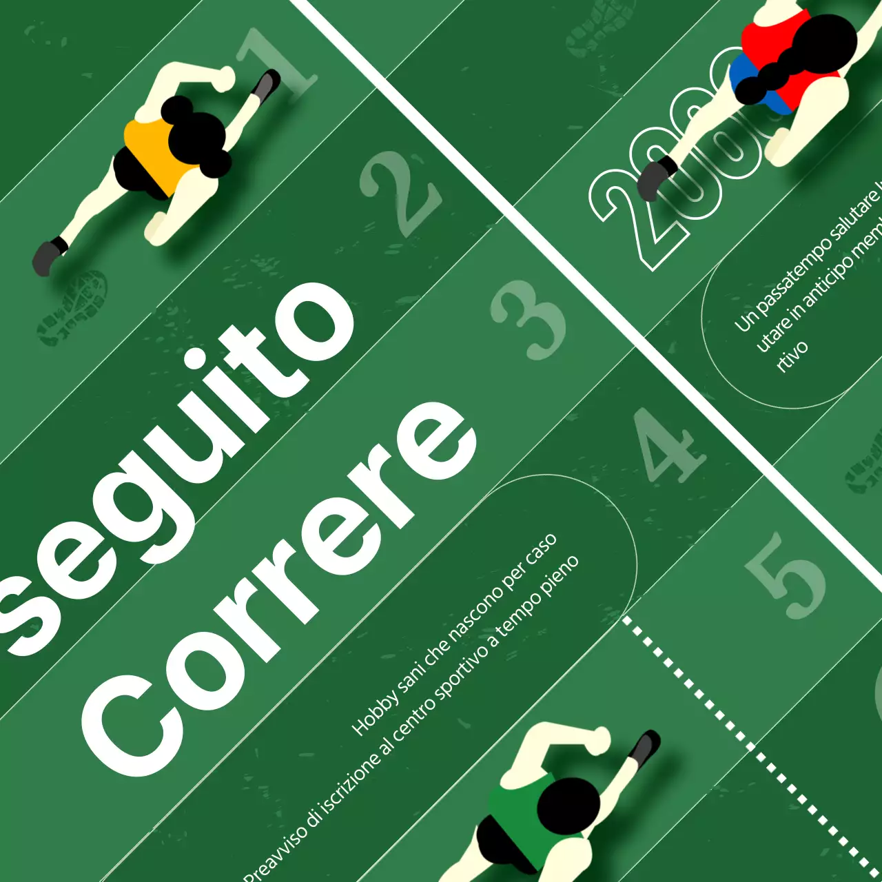 Promuovere l'assunzione di attività fisica con un'atmosfera verde e da parco giochi.