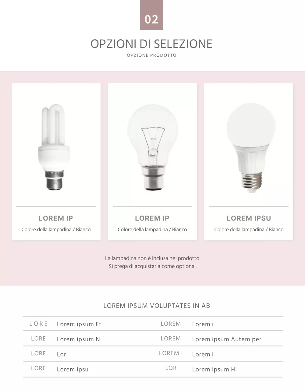 Pagina dettagliata di Mauve Simple Light