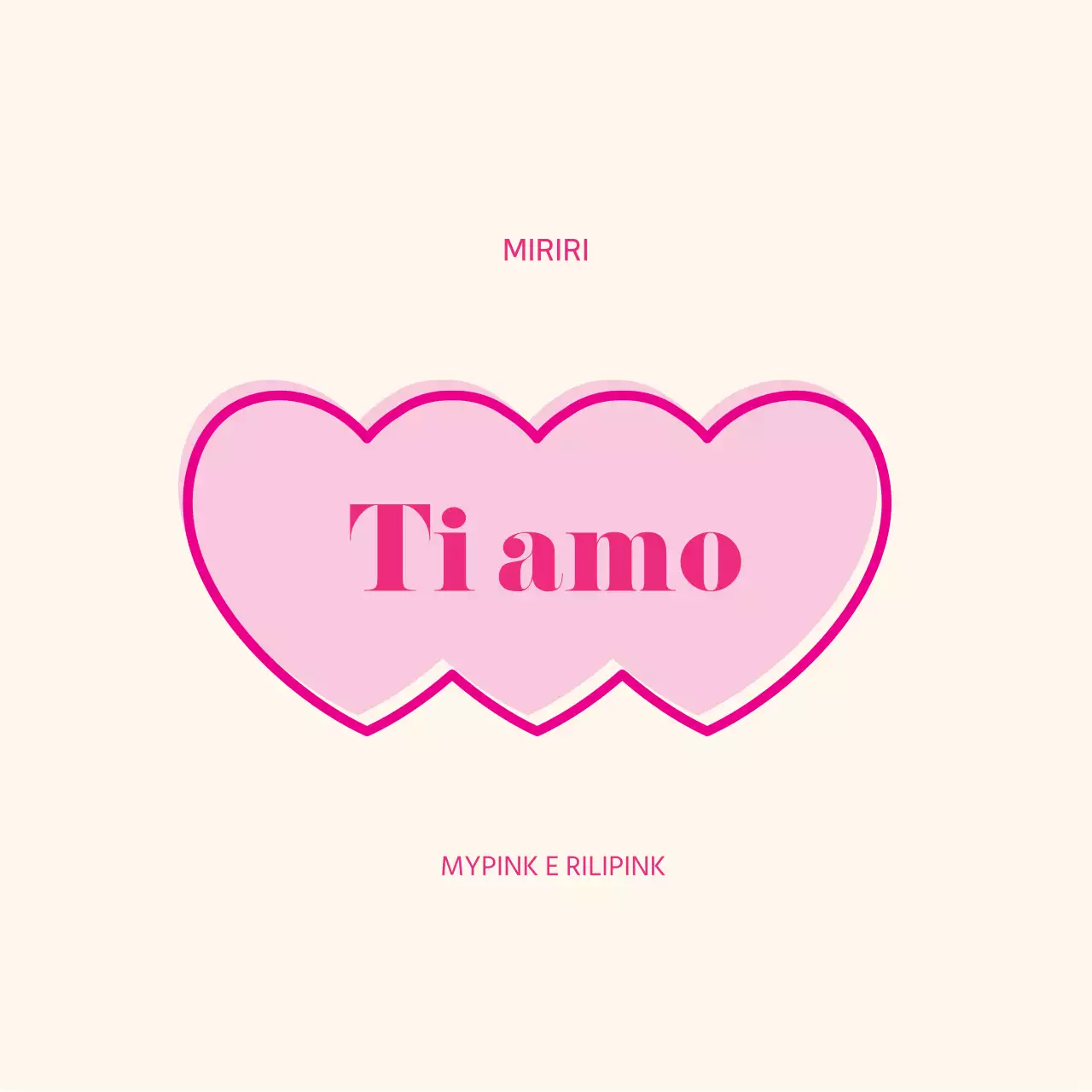 Design adolescenziale con cuori rosa e un'atmosfera da teenager