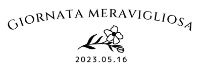 Semplice design di matrimonio con semplici illustrazioni floreali in nero