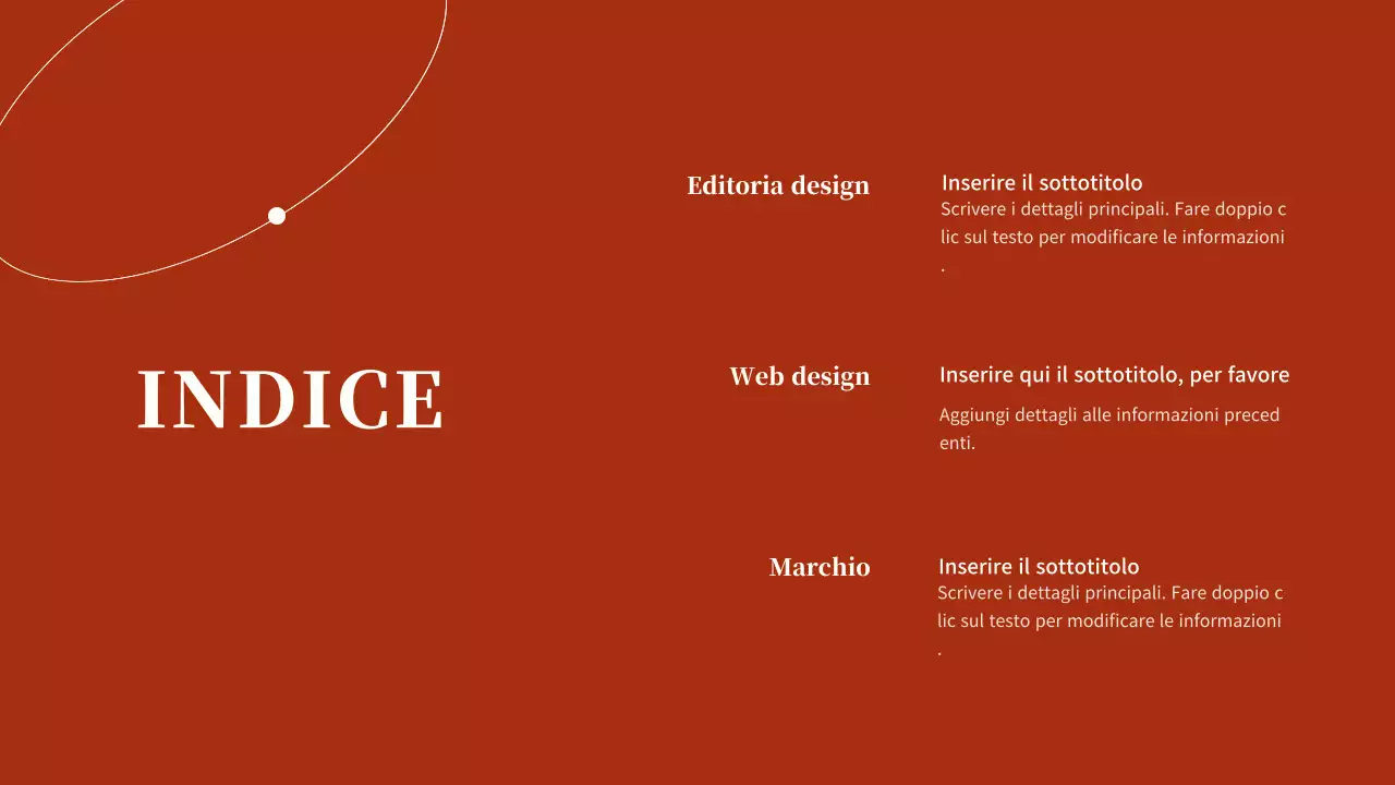 Portafoglio di design a punta circolare di colore rosso