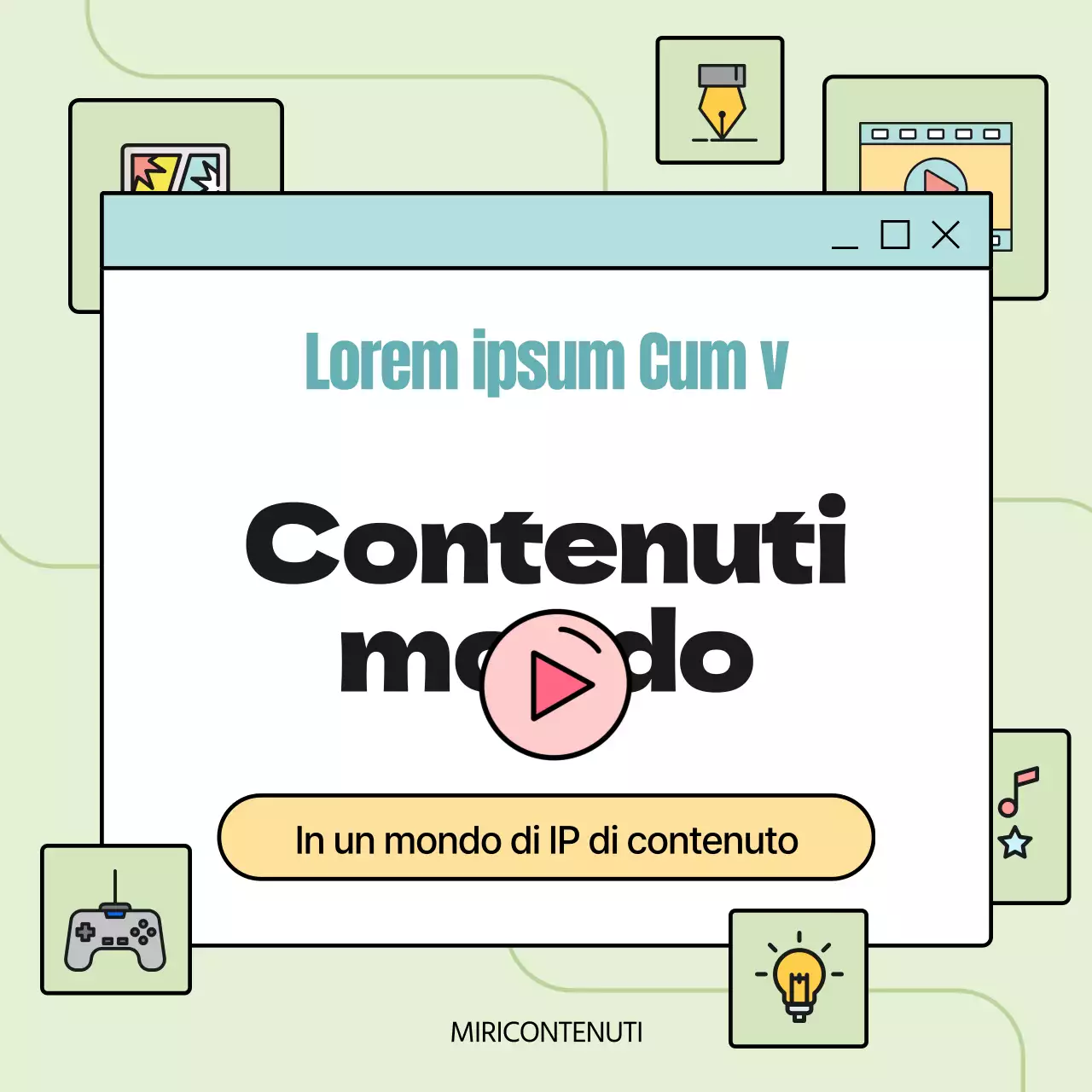 Informazioni IP sul contenuto di Pastel Green