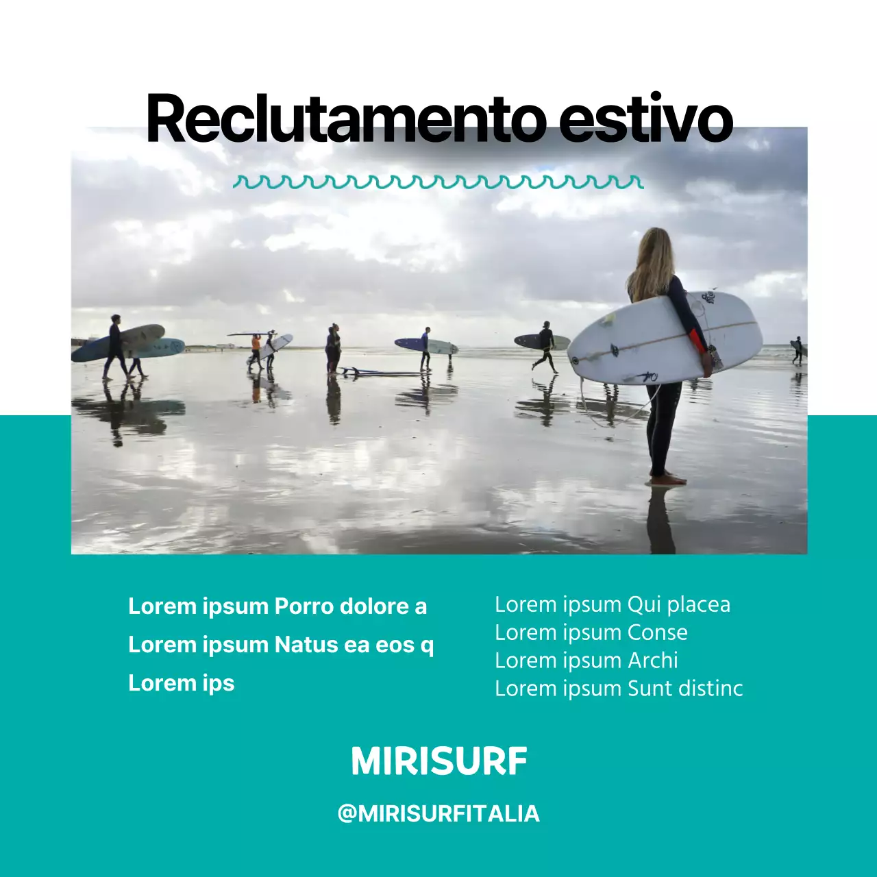 Lezioni di surf CardNews